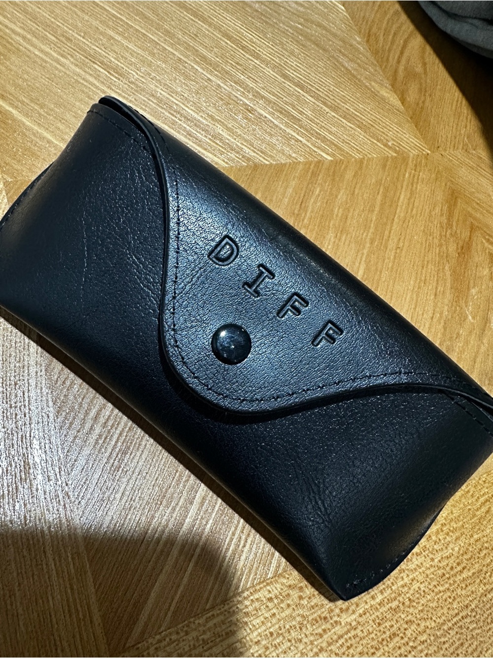 Diff Eyewear Black Sunglasses Case